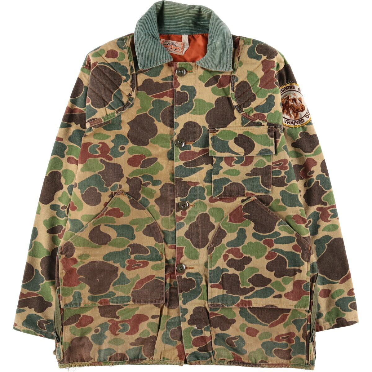 古着 70年代 SAFTBAK 迷彩柄 ダックハンターカモ ハンティング