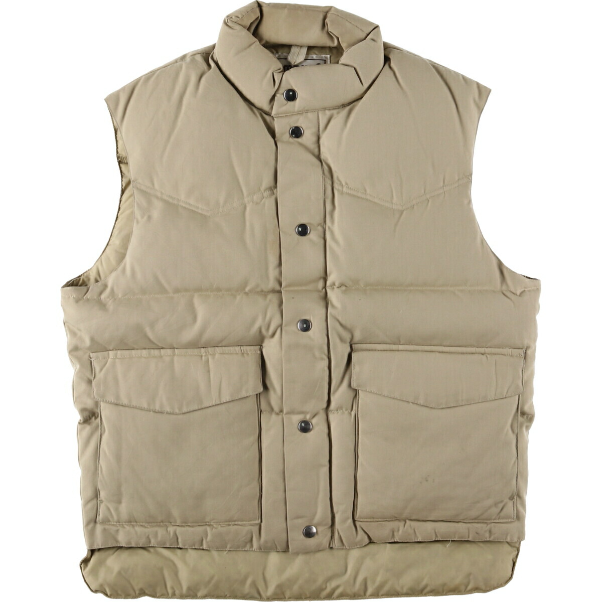 古着 80年代 キャンパス CAMPUS RUGGED COUNTRY 中綿入り ダウンベスト