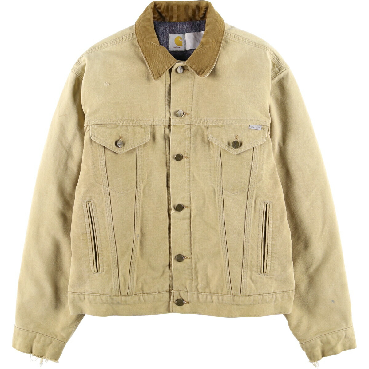 古着 カーハート Carhartt トラッカージャケット ダックワーク