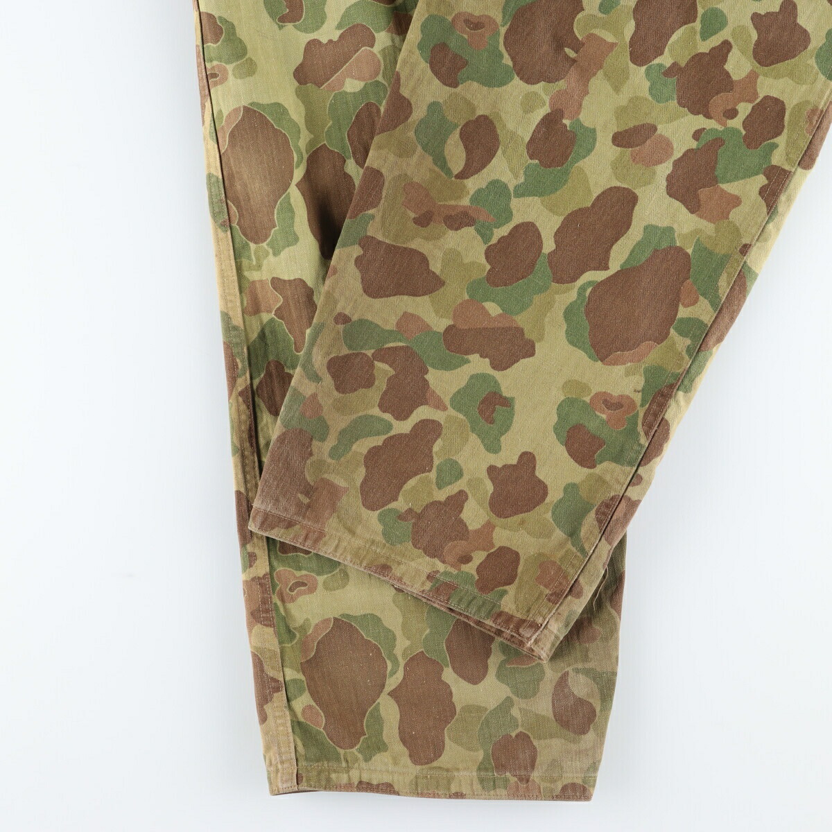 古着 40年代 米軍実品 USMC P-1994 ダックハンターカモ 迷彩柄 HBT