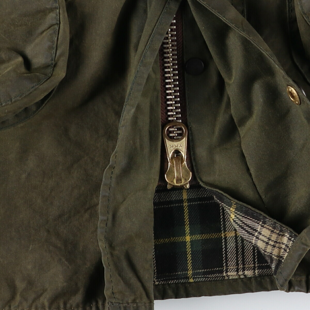 古着 90年代 バブアー Barbour GAMEFAIR ゲームフェアー 旧3ワラント