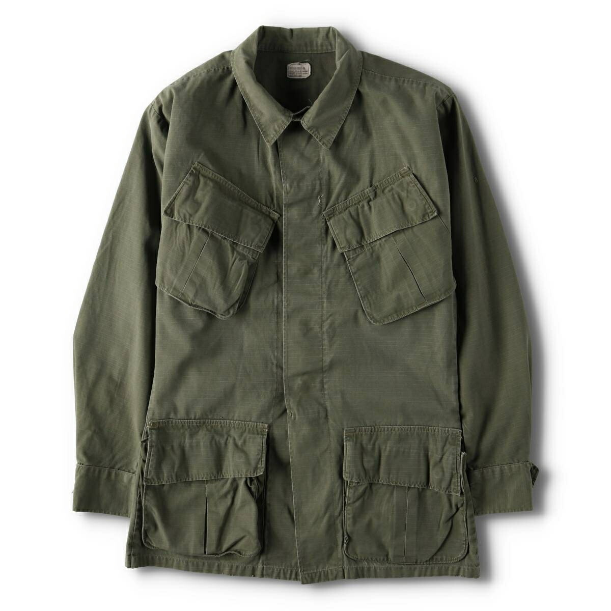 古着 60年代 米軍実品 ジャングルファティーグ 4th リップストップ