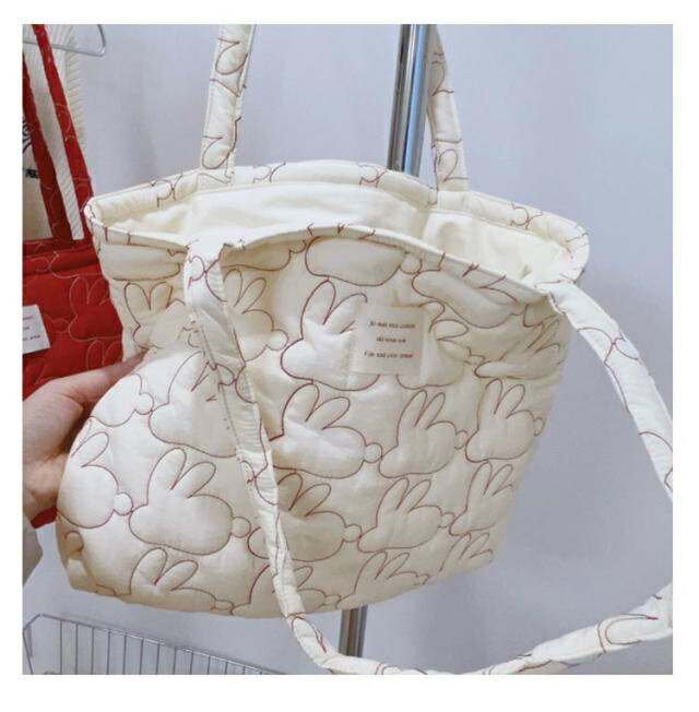 楽天市場】 ママバッグ バッグ 大きめ A4 キルティング ナイロン