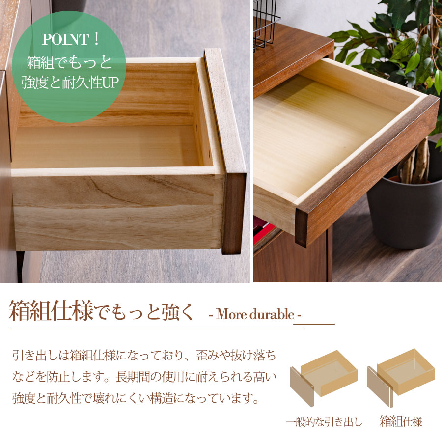 楽天市場】1日限定11％offクーポン オープンキャビネット 完成品 天然