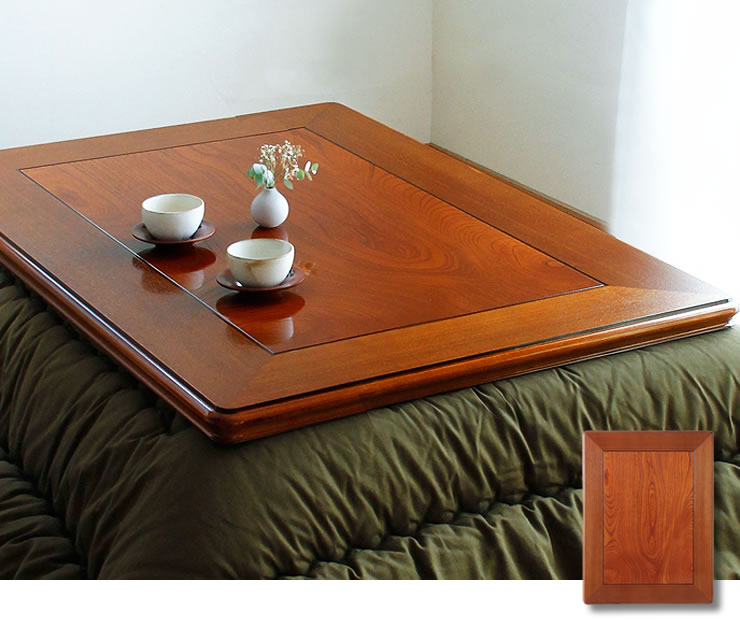 コタツ天板・こたつ天板単品長方形 120cm幅木製（ こたつ天板のみ