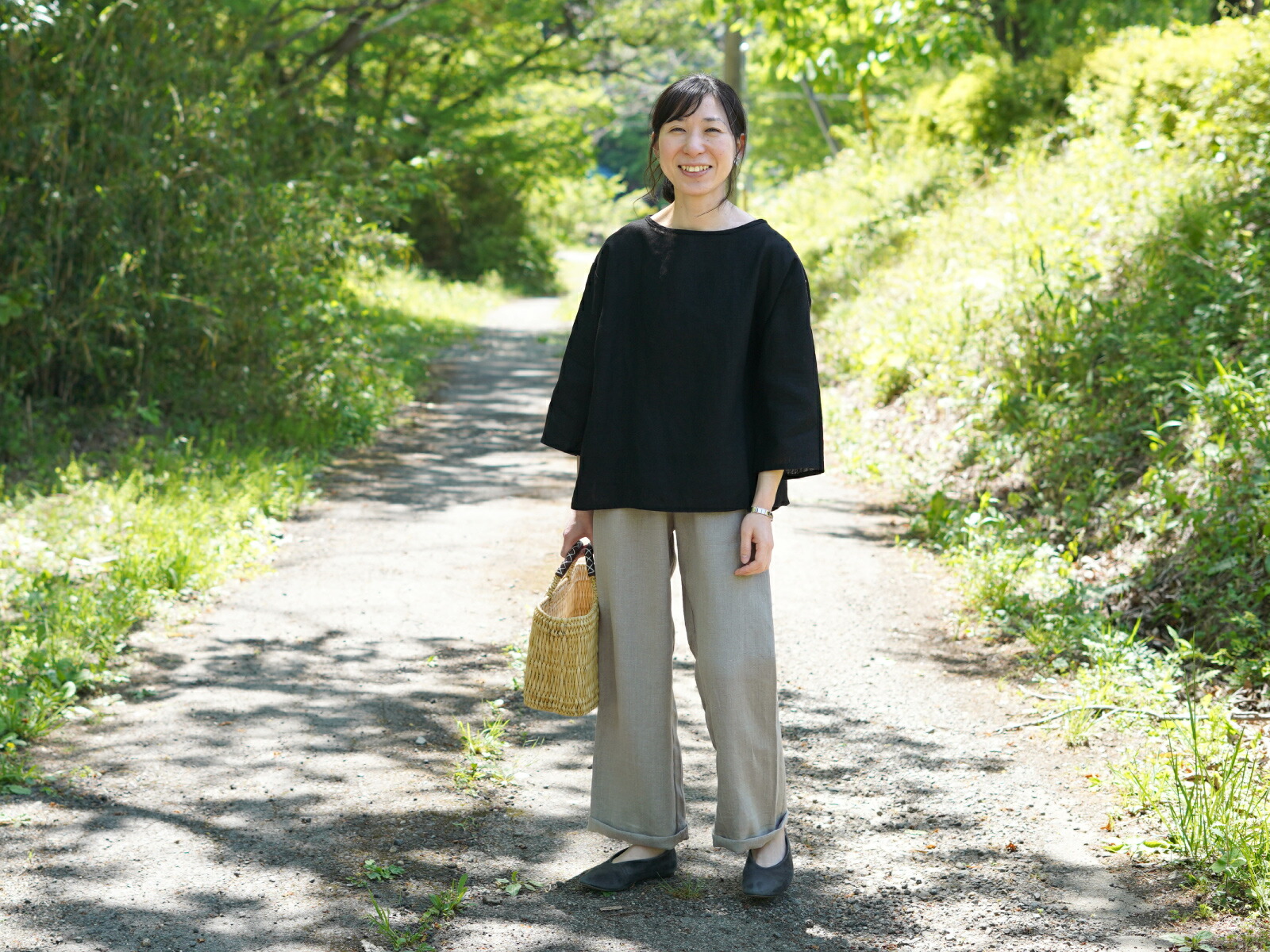 楽天市場】fog linen work フォグリネンワーク オワーズ リネン パンツ