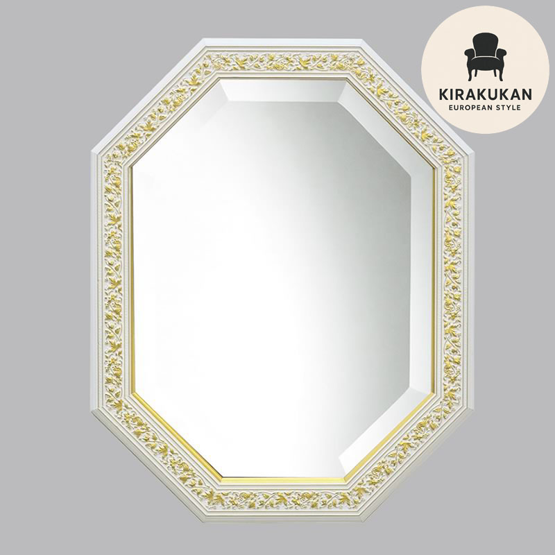 楽天市場】【スーパーセール価格】 鏡 壁掛け イタリア製 八角ミラー