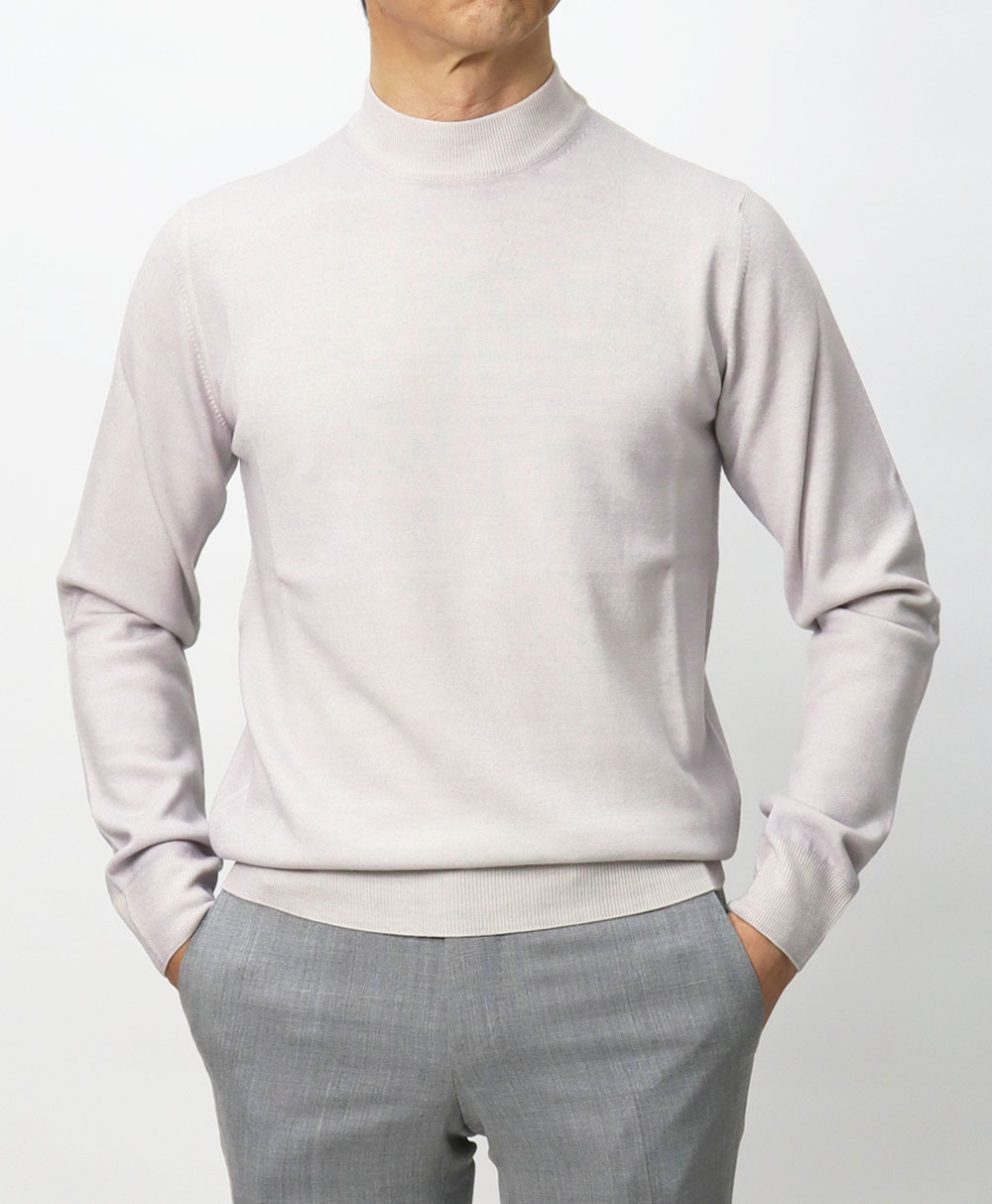 クルチアーニ / Cruciani / モックネック ハイゲージ ニット / 27