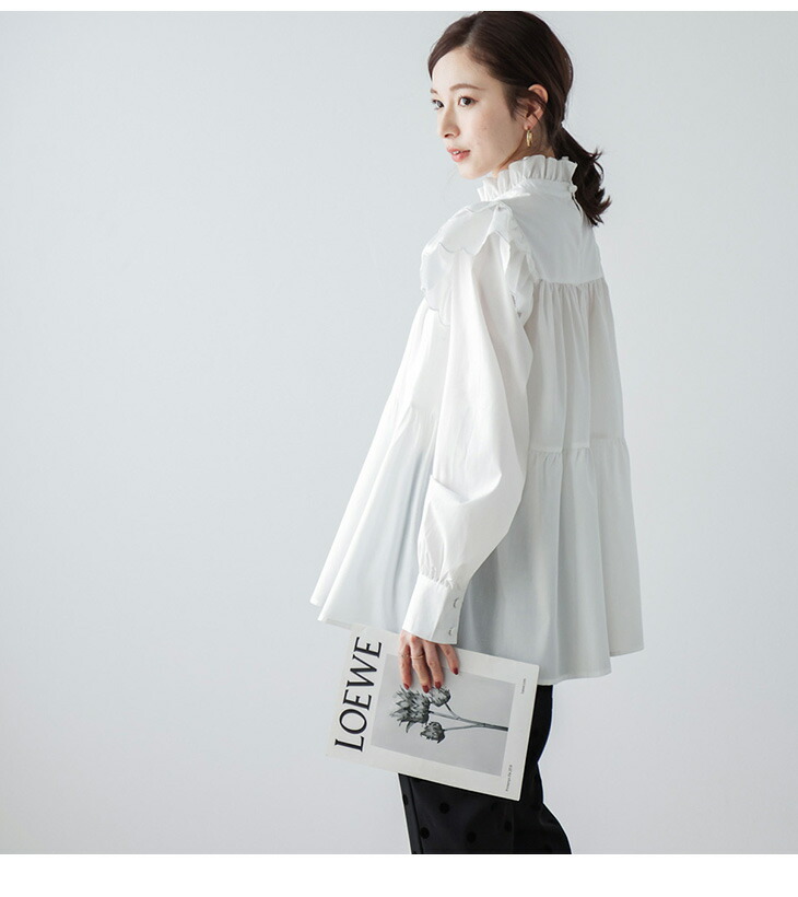 楽天市場】【半額クーポン対象】ギャザーチュニック ブラウス