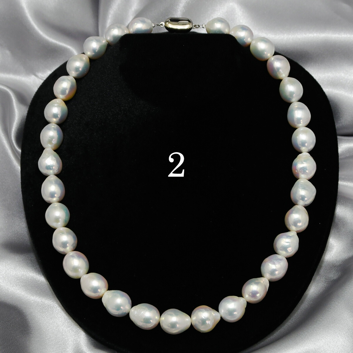 楽天市場】12mm 特級 バロック 淡水真珠 ネックレス てりてり