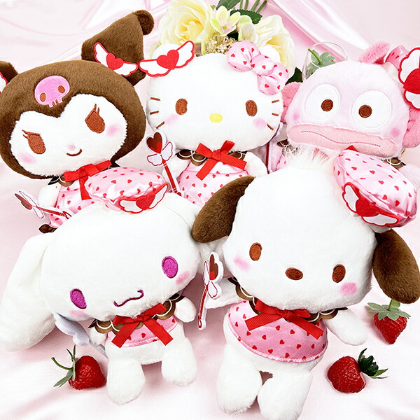 サンリオ ハローキティ マジカルハート S ぬいぐるみ インテリア ピンク