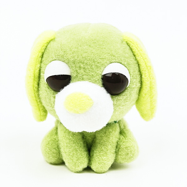 お茶犬 リョク ぬいぐるみ ふわふわシリーズ