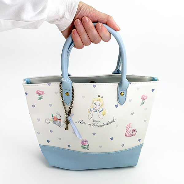 ディズニー アリスインワンダーランド トートバッグ ハートアリス