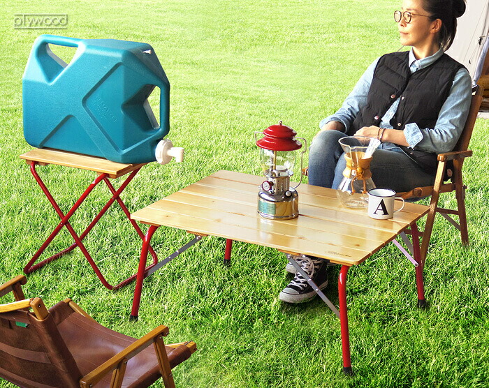 楽天市場】キャンプ テーブル 折りたたみ 木製 コンパクト送料無料