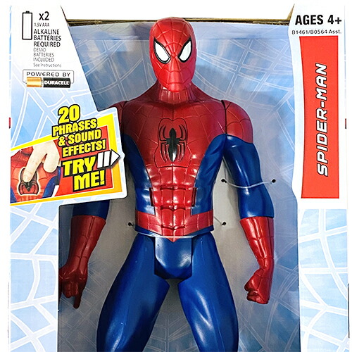楽天市場】スパイダーマン トーキング フィギュア 人形 18122 おもちゃ