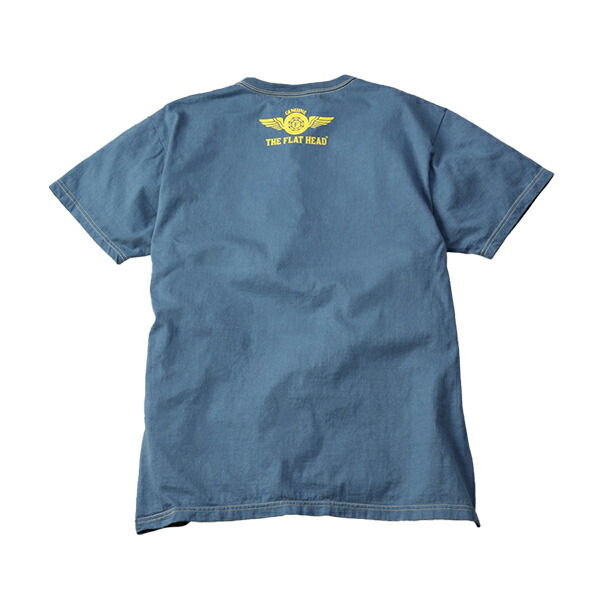 フラットヘッド THE FLAT HEAD Tシャツ FN-THC-203「SMALL FLYING