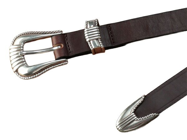 フラットヘッド THE FLAT HEAD FN-BE-L006 ウエスタンベルト 牛革