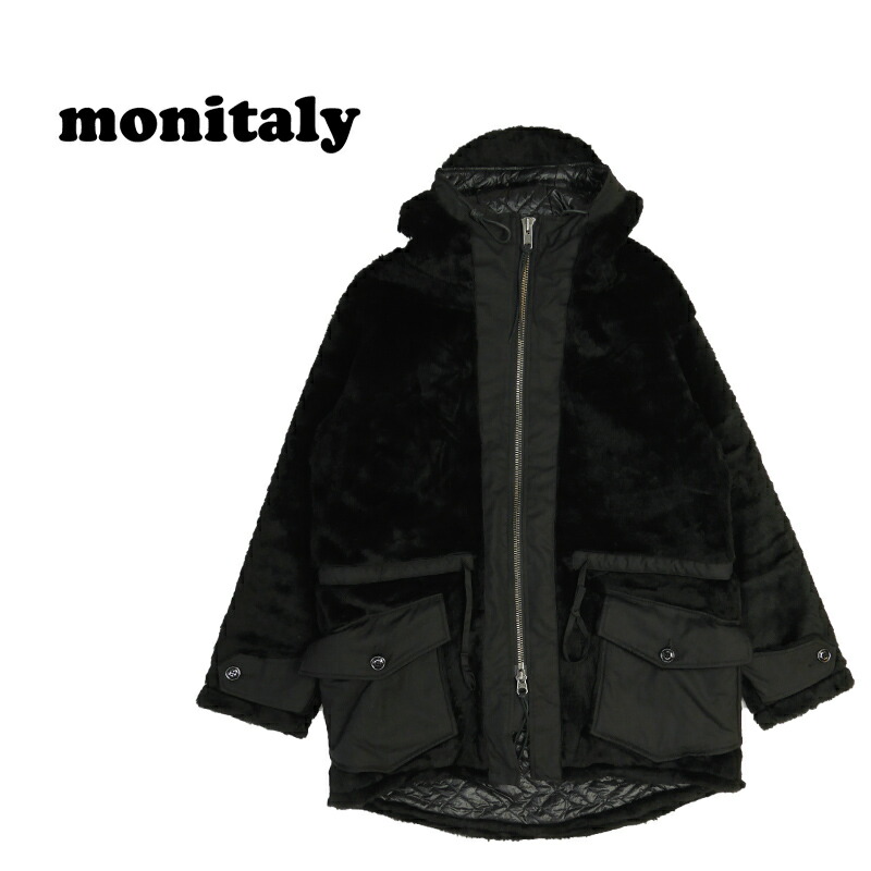 MONITALY モニタリー HARRYSCOAT 中綿 コート 38 USA MONITALY