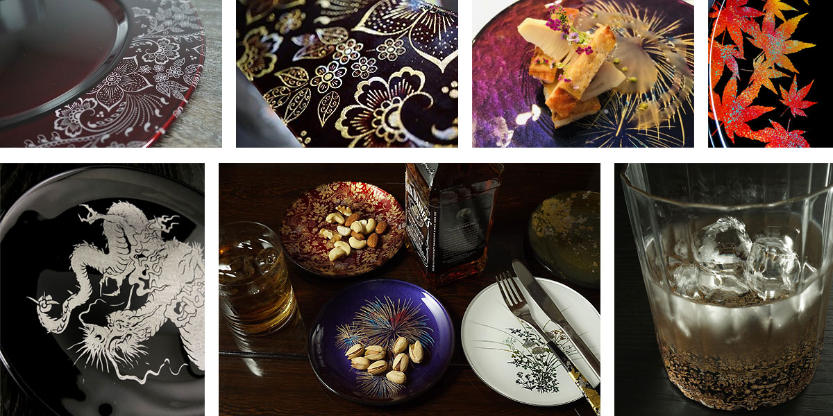 楽天市場】【ポイント20倍】 蒔絵 MAKIE MAJO マジョブルー ガラス