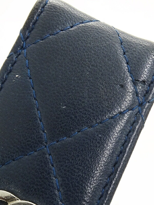 CHANEL】シャネル『マトラッセ マネークリップ』1週間保証【中古