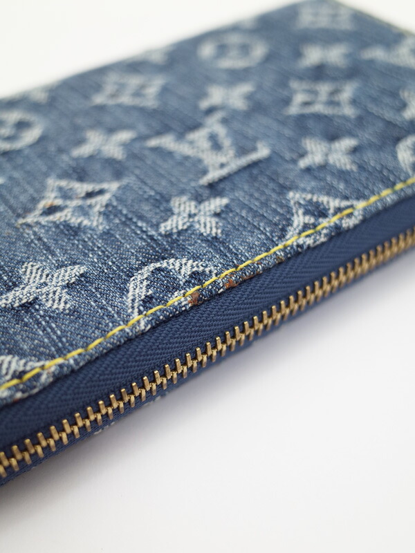 LOUIS VUITTON】ルイヴィトン『モノグラム デニム ジッピー ウォレット