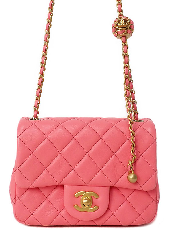 CHANEL】シャネル『マトラッセ ミニ フラップバッグ』AS1786