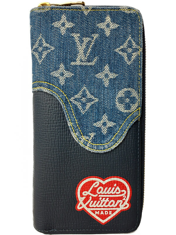 LOUIS VUITTON】ルイヴィトン『モノグラム デニム ジッピーウォレット