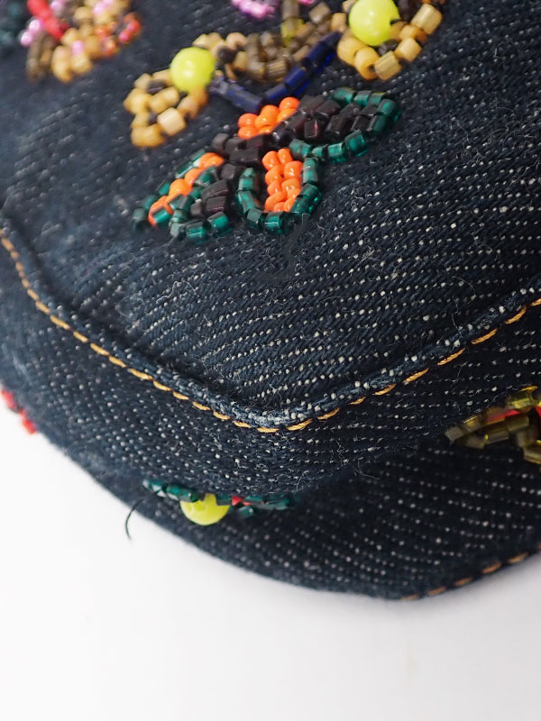 FENDI】フェンディ『デニム フラワービジュー マンマバケット』26424