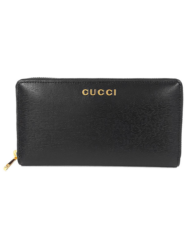 GUCCI】グッチ『グッチ スクリプト ジップアラウンドウォレット