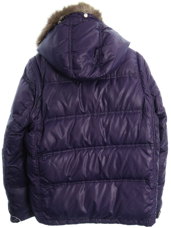 BURBERRY BLACK LABEL】【シルバーフォックスファー】バーバリー