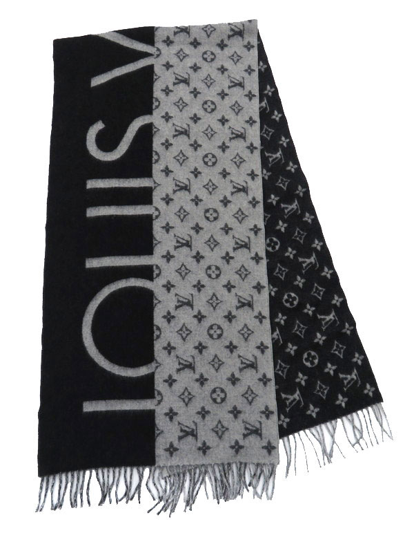 LOUIS VUITTON】【英国製】ルイヴィトン『エシャルプ・LVスプリット