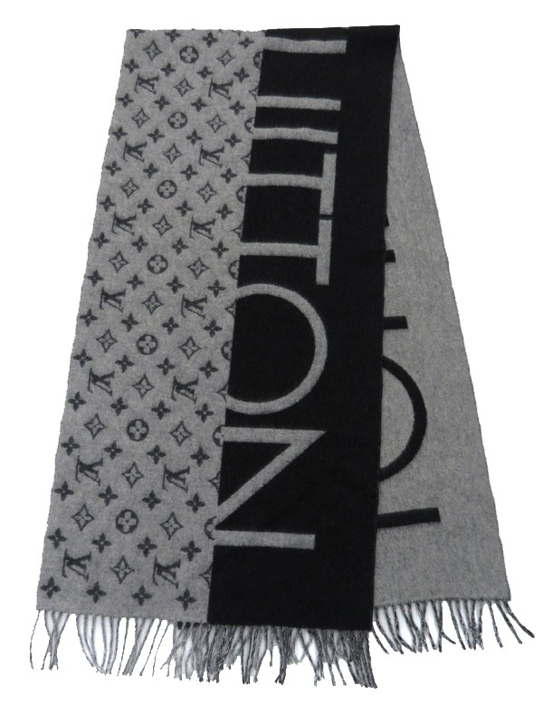 LOUIS VUITTON】【英国製】ルイヴィトン『エシャルプ・LVスプリット