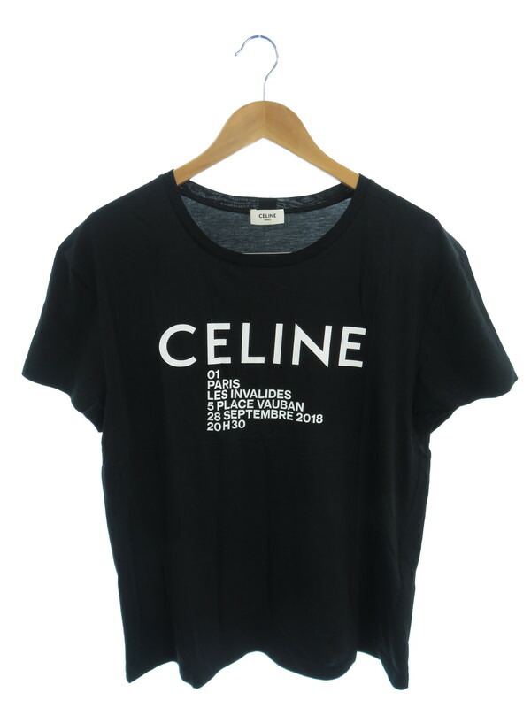 CELINE】【ロゴ】【ポルトガル製】セリーヌ『半袖Tシャツ sizeL