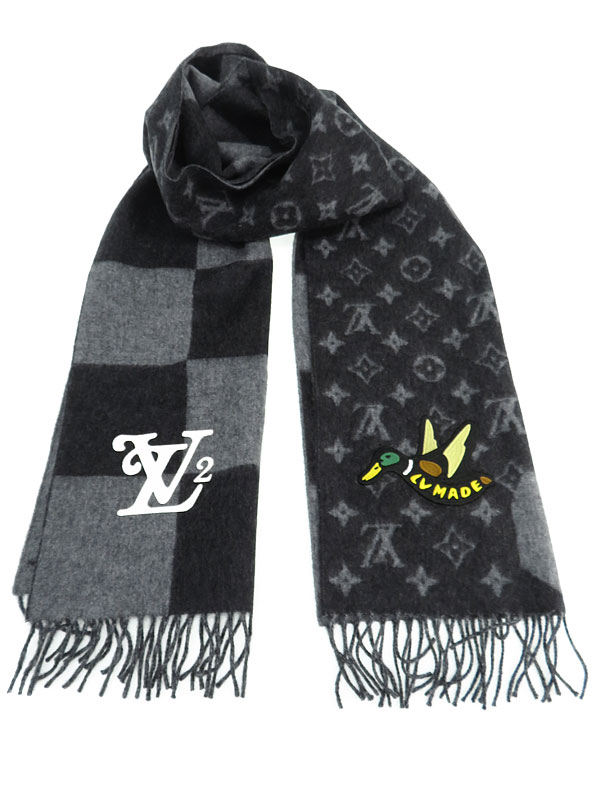 LOUIS VUITTON】ルイヴィトン『NIGO エシャルプ・ダミエ ジャイアント