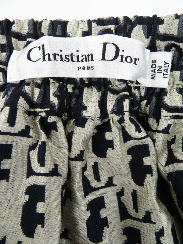Christian Dior】クリスチャンディオール『オブリーク 総柄 トロッター