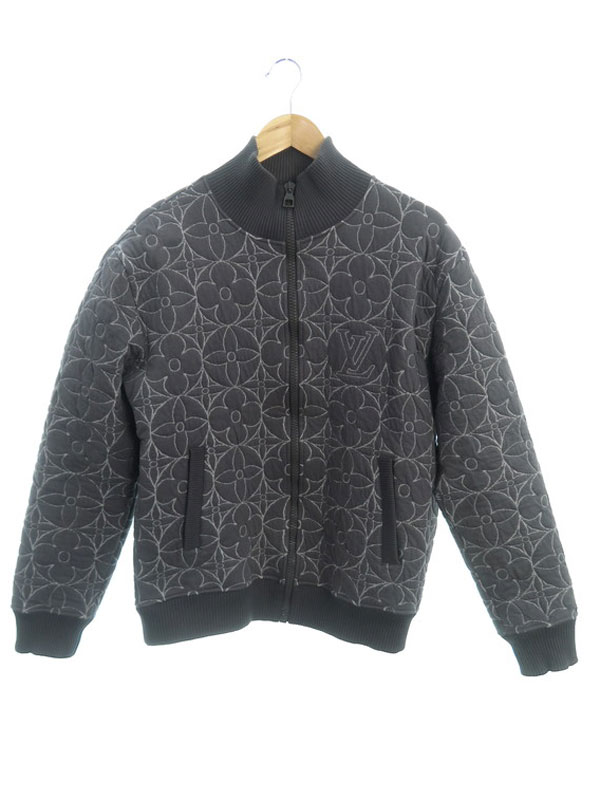 LouisVuitton】ルイヴィトン『ジップスルーモノグラムフラワーブルゾン