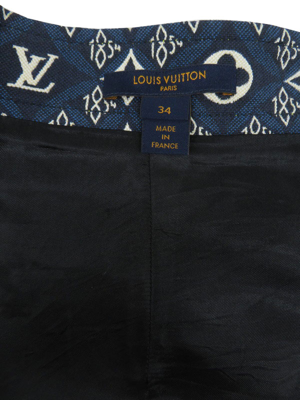 LOUIS VUITTON】ルイヴィトン『1854 モノグラム ジャカード デニム