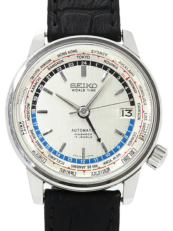 SEIKO】セイコー『ワールドタイム』6217-7000 440****番 メンズ 自動