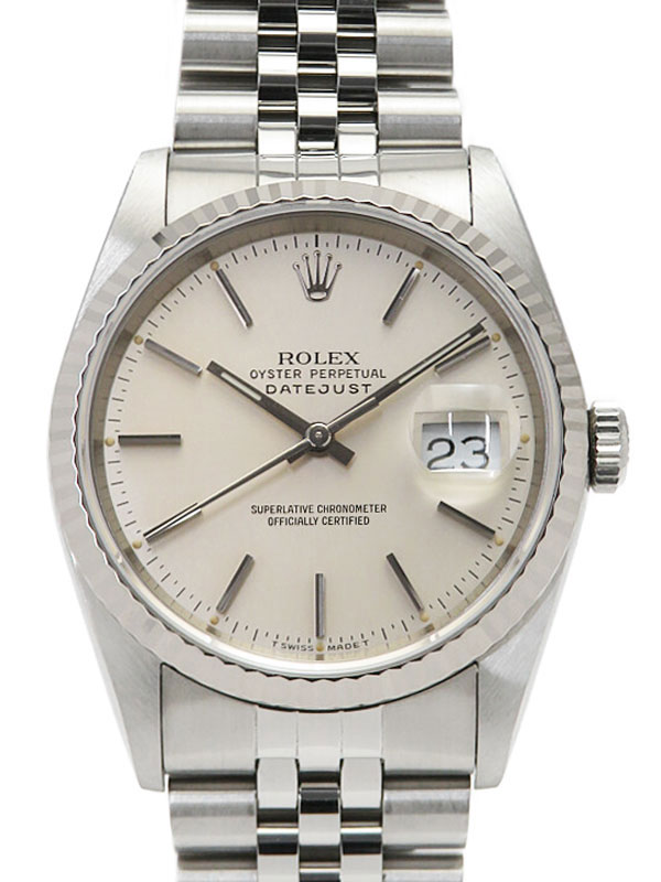 ROLEX】ロレックス『デイトジャスト』16234 E番'90年頃製 メンズ 自動