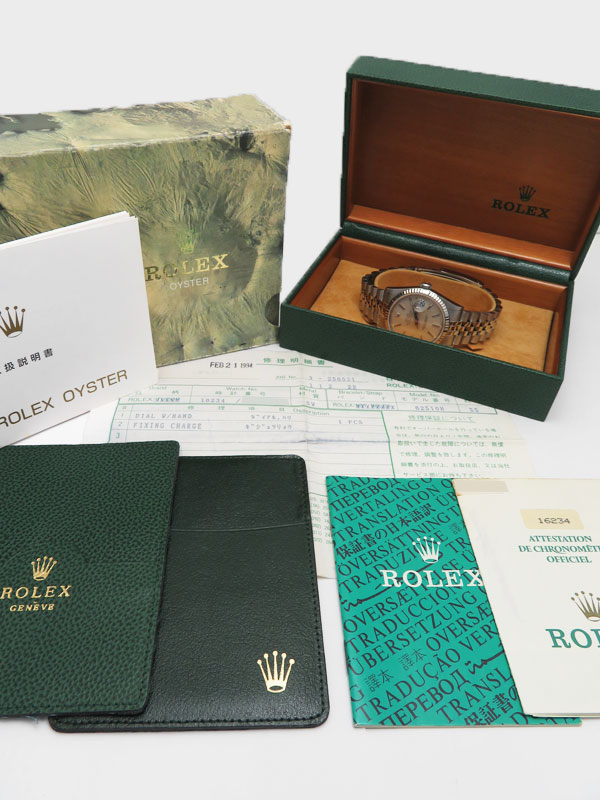 ROLEX】ロレックス『デイトジャスト』16234 E番'90年頃製 メンズ 自動