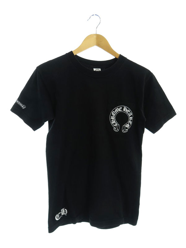 CHROME HEARTS】クロムハーツ『ホースシュー ポケット クロス 半袖T