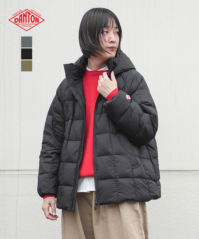 ◇[DT-A0567NRP]DANTON(ダントン) WOMEN'S NYLON TAFFETA SQUARE