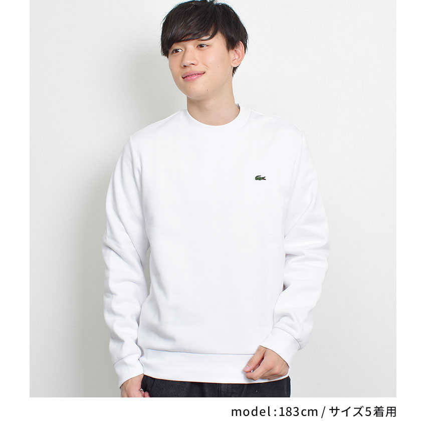 楽天市場】ラコステ スウェット クルーネック メンズ LACOSTE L/S CTN