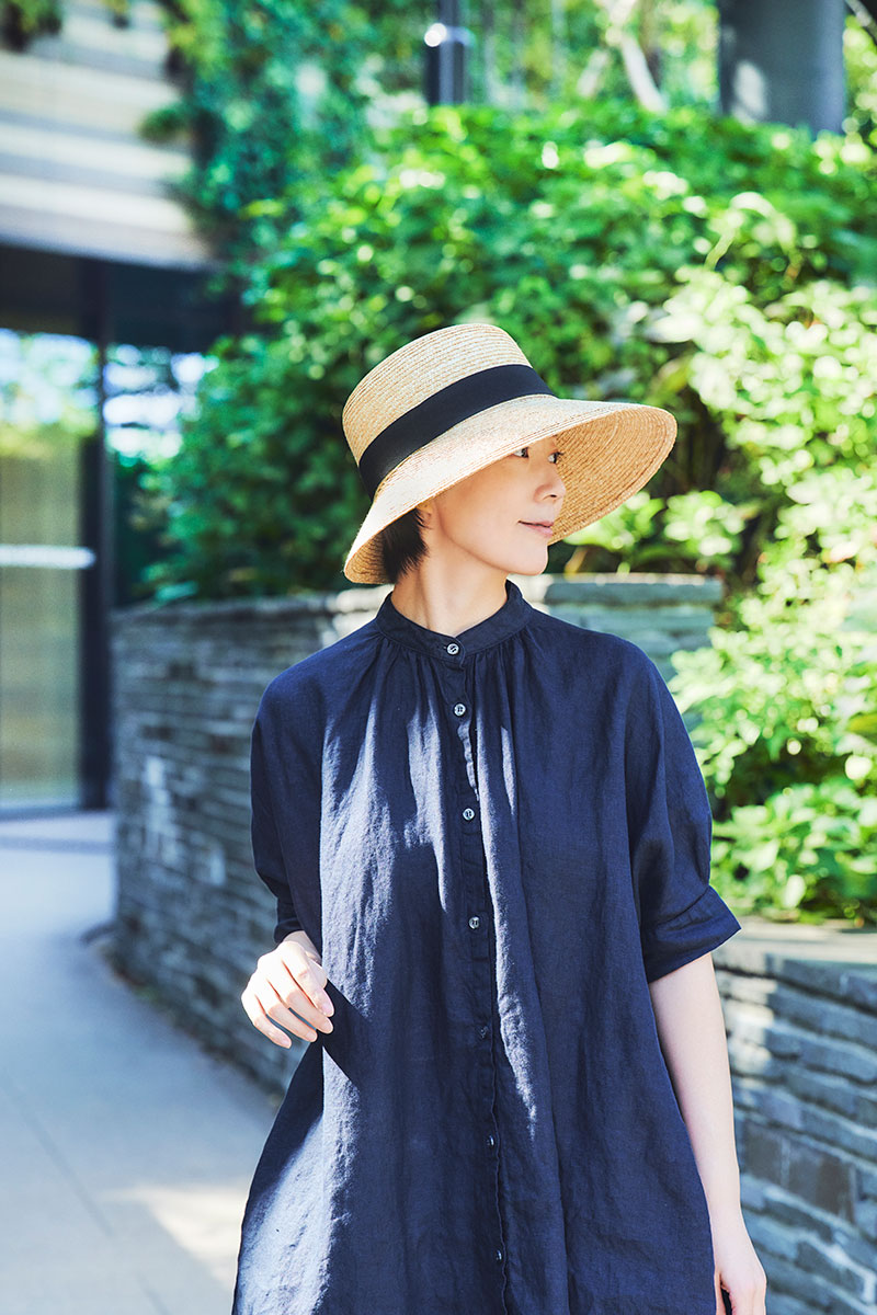 楽天市場】田中帽子店 Stella ステラ 麦わら つば長 女優帽 レディース