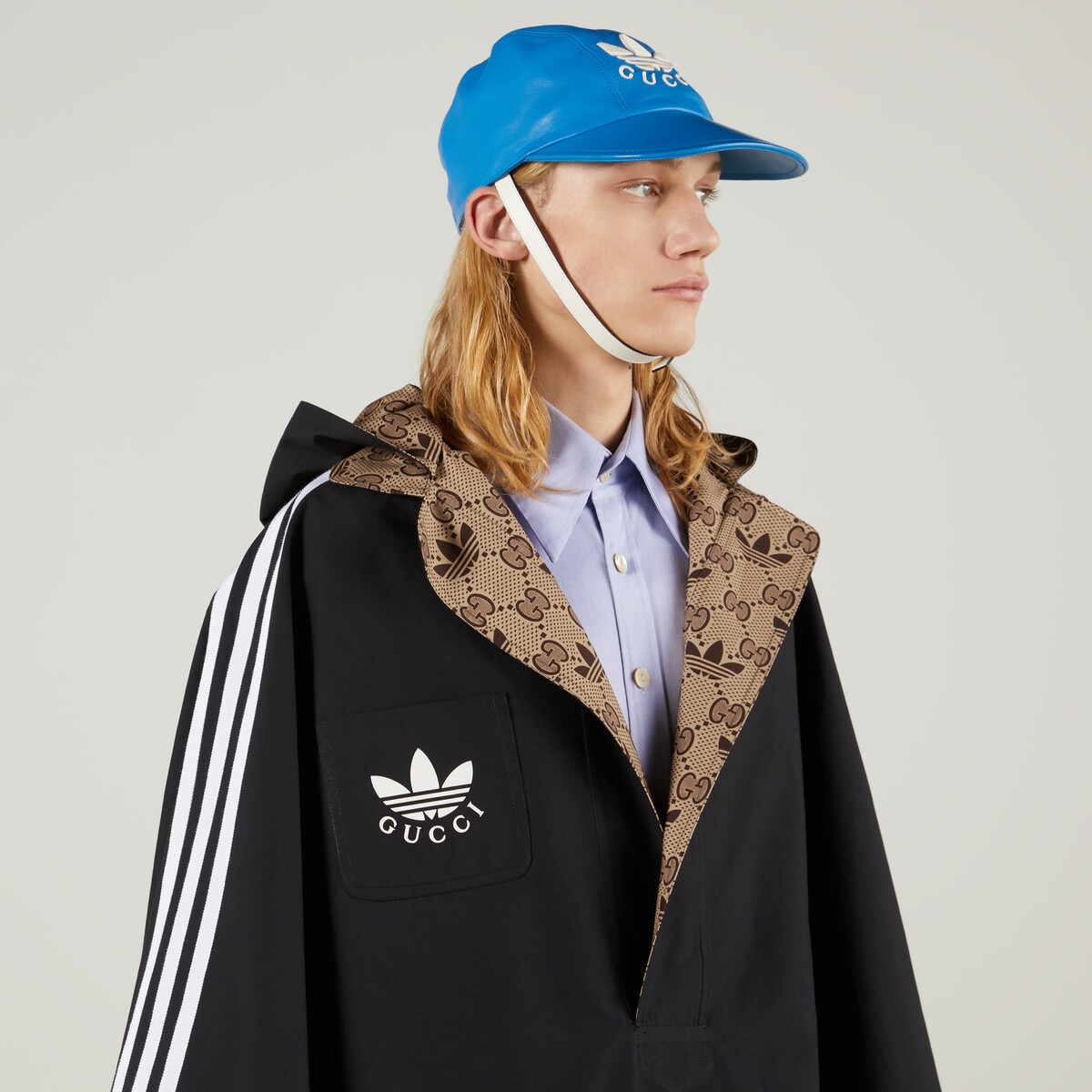 adidas GUCCI x adidas Reversible Cape Coat Poncho 2023 Special