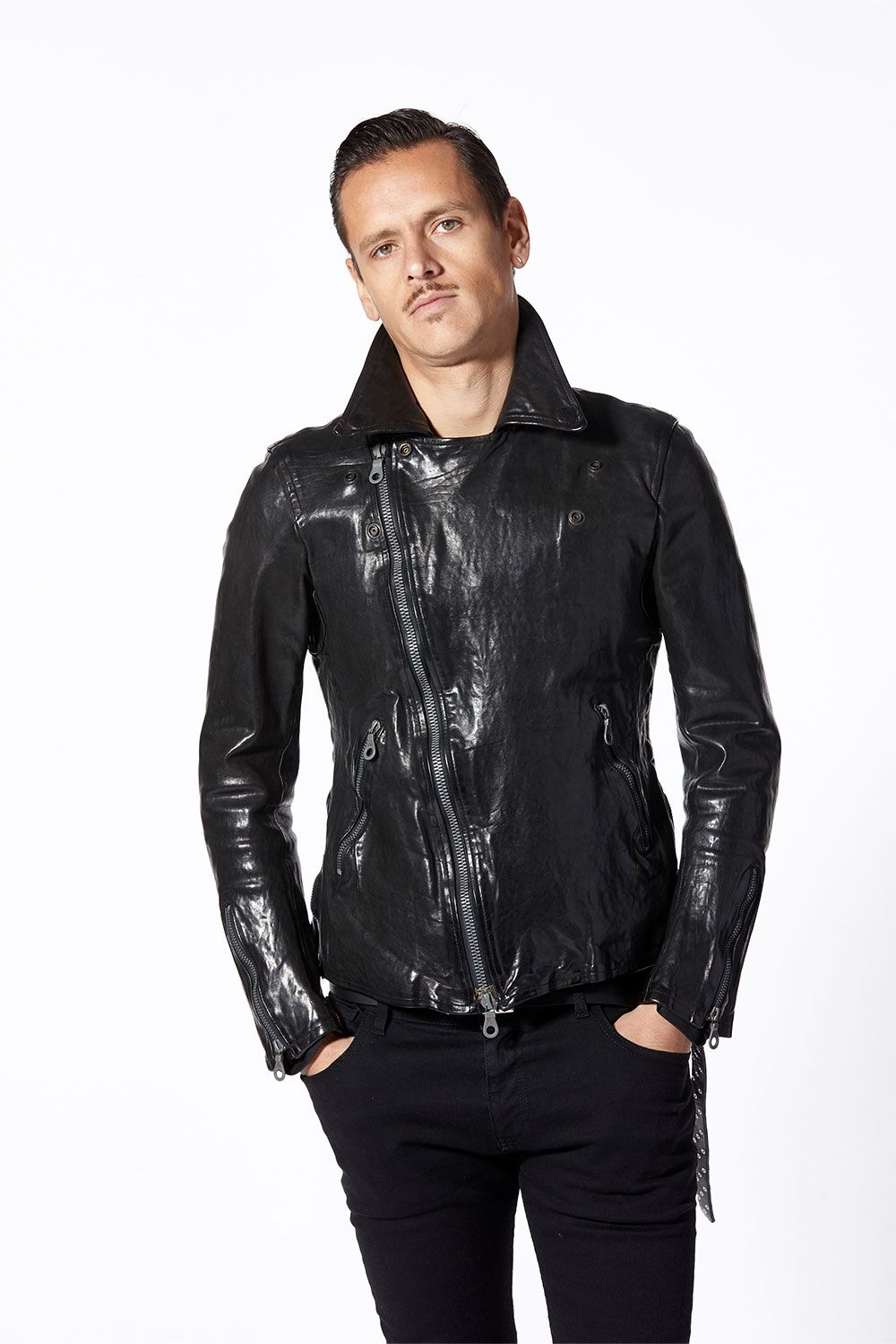 ISAMU KATAYAMA BACKLASH - ITALY SHOULDER “GARMENT-DYED” DOUBLE