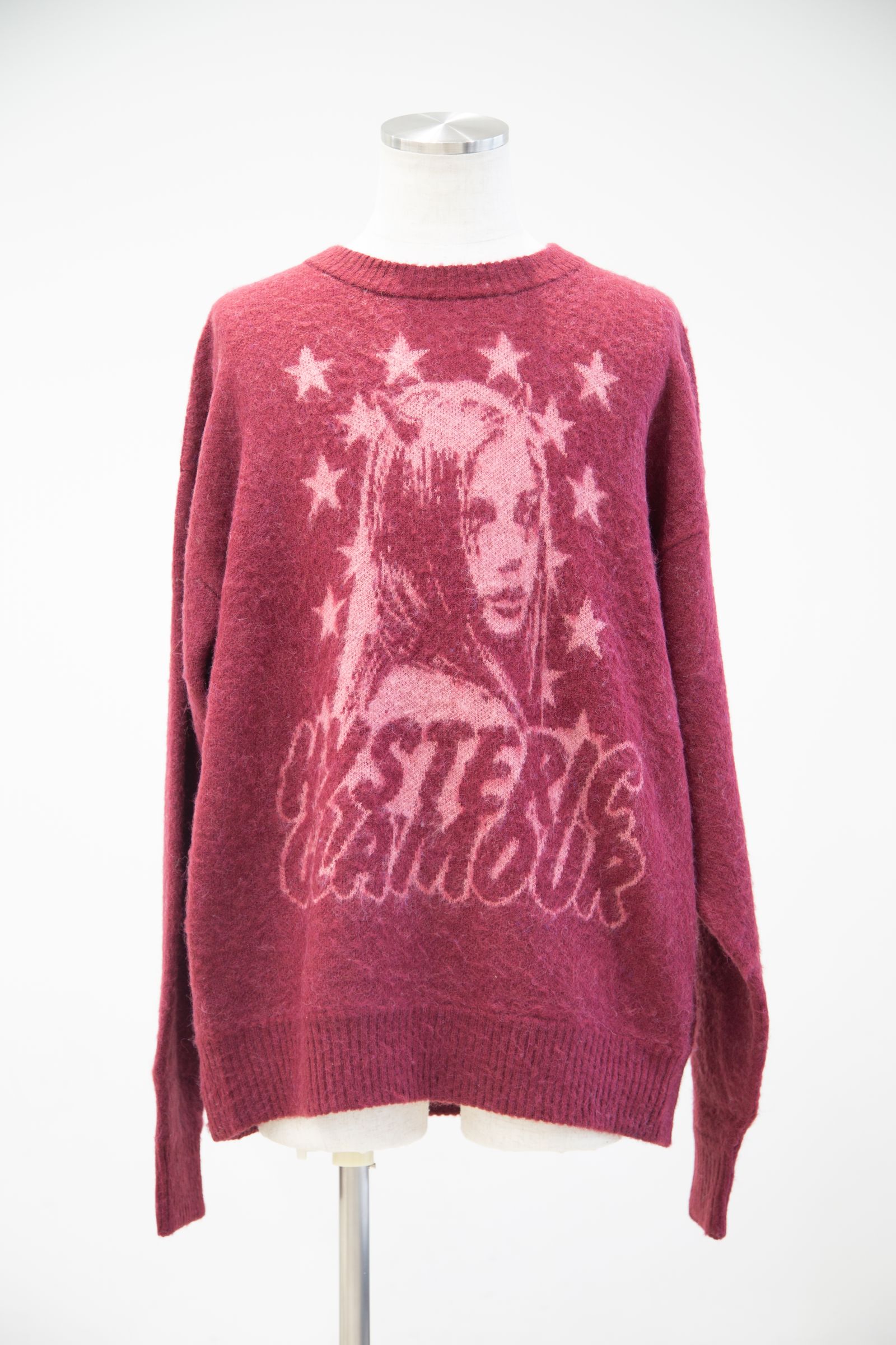 HYSTERIC GLAMOUR - DEVIL GIRLジャカード セーター ⁄ ブラウン