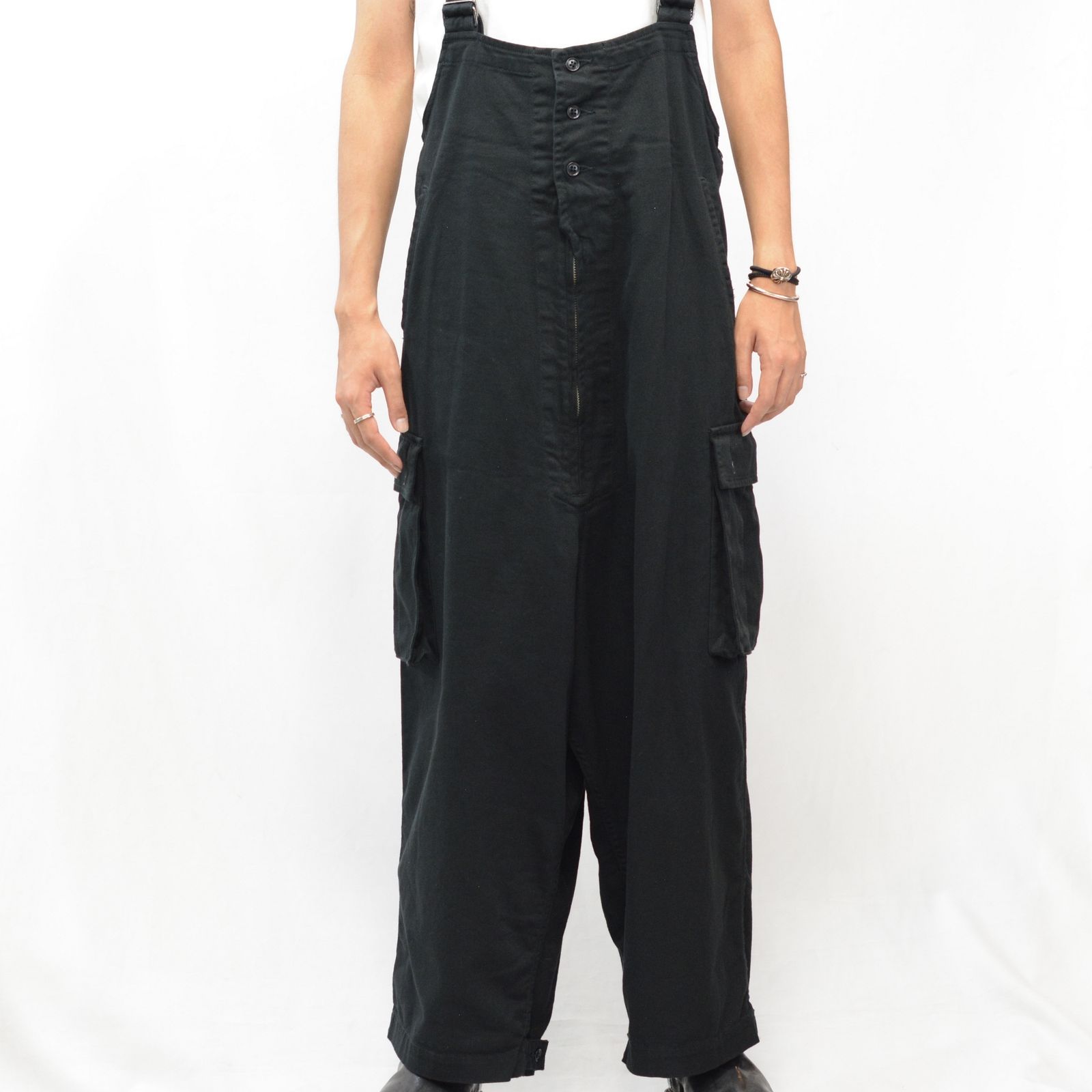 yohji yamamoto - M-WORK OVERALL (BLACK) オーバーオール | chord