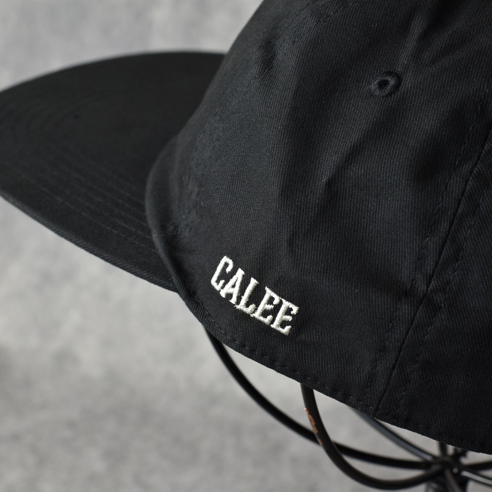 CALEE - × KEBOZ CAP (BLACK) / × ケボズ ベースボールキャップ
