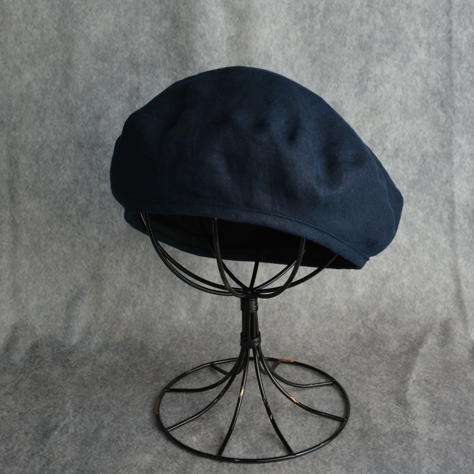 Porter Classic - LINEN BERET (NAVY) - リネン ベレー帽 （ネイビー